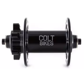 Втулка велосипедная Colt Bikes 30 QR, передняя, 32 отверстия, зелёный, C-F30G