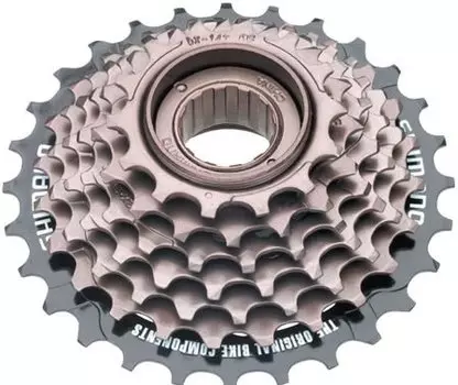Кассета-трещотка для велосипеда Shimano Tourney, 6х14-34Т коричневая AMFTZ306434 5-587525