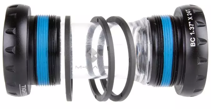 Каретка-картридж M-WAVE для SHIMANO HOLLOWTECH II, 90 грамм, алюминиевые, 5-359430