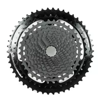 Кассета велосипедная E Thirteen TRS Plus Cassette, 12-speed, 9-50t, Black, FW2TPA-102