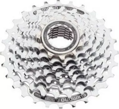 Кассета велосипедная Shimano Aivio HG51, 8 скоростей, 11-28 ECSHG518128