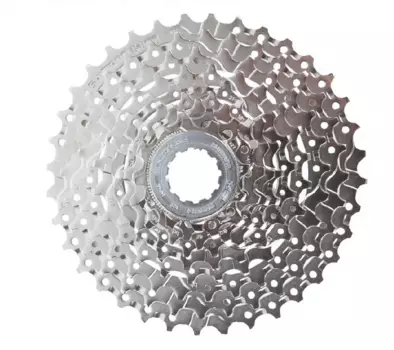 Кассета велосипедная Shimano ALIVIO CS-HG400-9, 9 скоростей, 11-34 зуба, серебристый, 1FW912000069