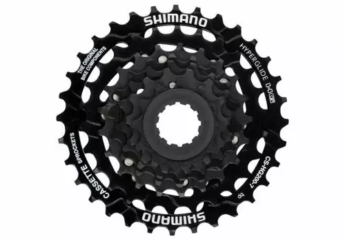 Кассета велосипедная Shimano HG200, 12-28T, 7 скоростей, ECSHG2007228
