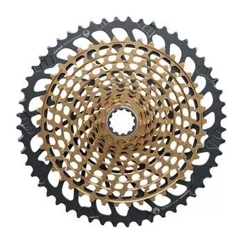 Кассета велосипедная SRAM XG-1299 Eagle Cassette, 12-speed, 10-52 teeth, Gold, 00.2418.107.001