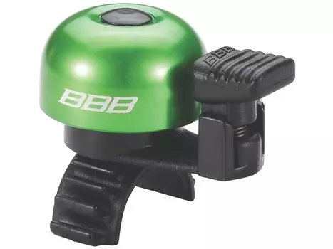 Звонок велосипедный BBB EasyFit, зеленый, BBB-12