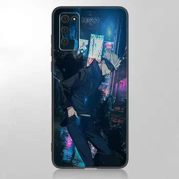 Чехол с изображением аниме дзюдзюцу кайсен Сатору Годжо для Samsung Galaxy A12 A02S A22 A32 A52 A72 A71 A51 A41 A31 A21 A11 A50 A70 A10 A20S Samsung A41