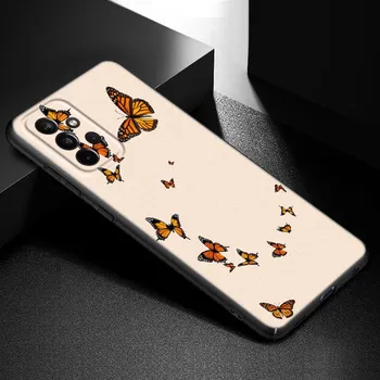 Прохладный эстетический чехол для телефона с бабочкой для Samsung Galaxy A21 A30 A50 A52 S A13 A22 A32 A33 A53 A73 5G A11 A12 A31 A51 A70 A71 A72 Samsung A13