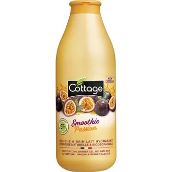COTTAGE Увлажняющий гель для душа и пена для ванны 2 в 1 Moisturizing Shower Gel & Bath Milk – Smoothie Passion