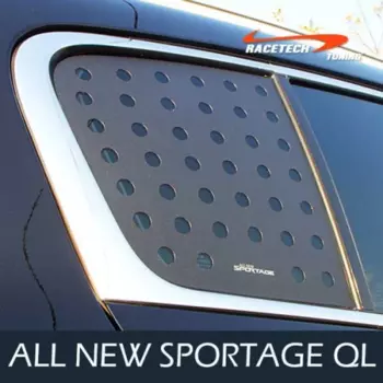 Накладки на задние стекла 3D - KIA The SUV Sportage (RACETECH) для KIA Sportage IV 2016 -