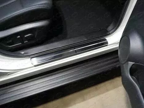 Накладки на пороги TCC NISQASH19-05 Nissan Qashqai 2019-