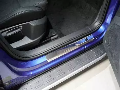 Накладки на пороги TCC SKOKAR20-02 Skoda Karoq 2020-