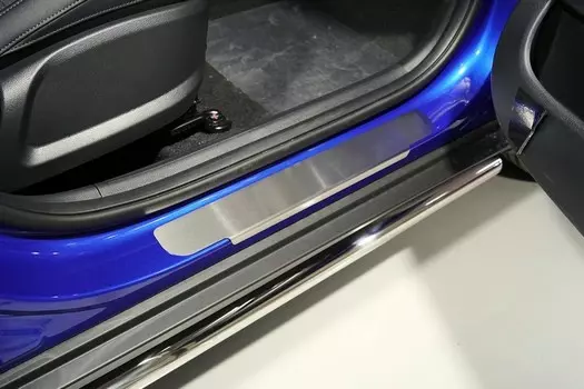 Накладки на пороги TCC KIASELT20-02 Kia Seltos 2020-