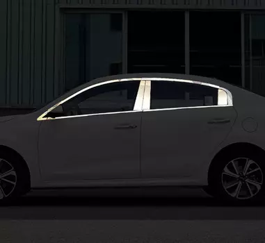 Окантовка на окна KIA Rio 2017 -