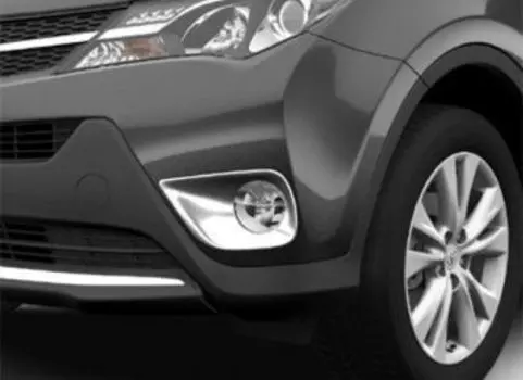 Окантовки противотуманных фар хромированные TOYOTA PZD380R004 для Toyota RAV4 (2013 - 2015)