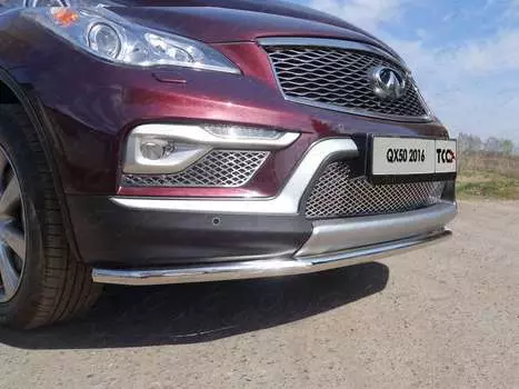 Накладки на ПТФ (лист) Компания ТСС INFQX5016-02 Infiniti QX50 2015 - 2017