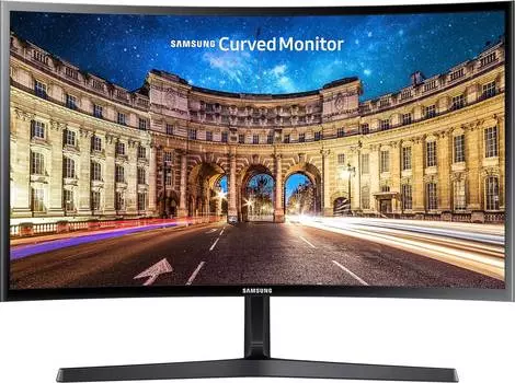Монитор 27" Samsung Curved C27F396FHR, 1920х1080, VA, черный