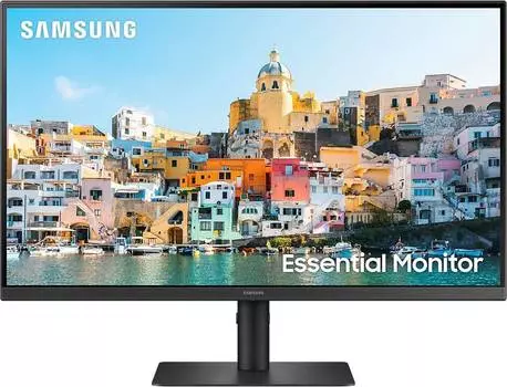 Монитор 27" Samsung LS27A400UJUXEN, 1920х1080, 75 Гц, IPS, черный