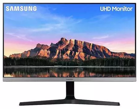 Монитор 28" Samsung U28R550UQI, 3840х2160, 60 Гц, IPS, темно-серый (lu28r550uqixci)