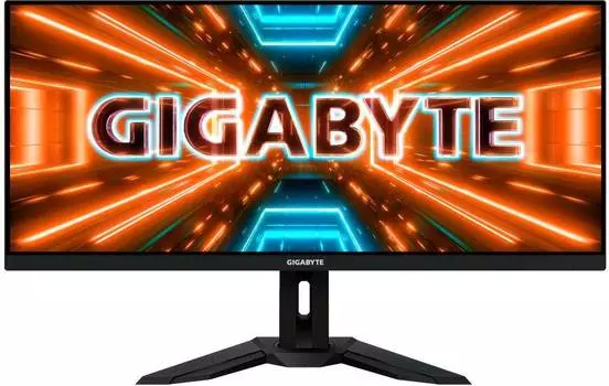 Монитор 34" Gigabyte M34WQ, 3440х1440, 144 Гц, IPS, черный (20vm0-m34wqbt-1ekr)