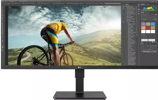 Монитор 34" LG UltraGear 34BN670-B, 2560х1080, 75 Гц, IPS, черный (34bn670-b.aeu)