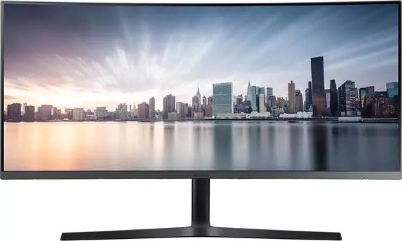 Монитор 34" Samsung Curved C34H890WGR, 3440х1440, 100 Гц, VA, серебристый (lc34h890wgrxen)
