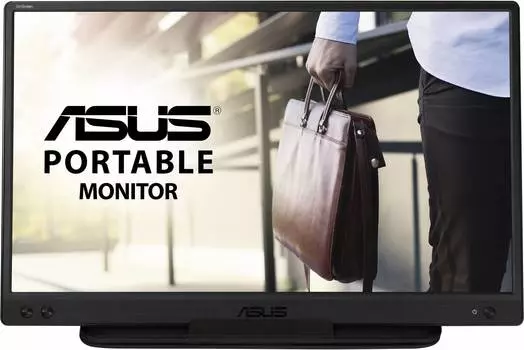 Монитор 15.6" Asus MB166C, 1920х1080, 60 Гц, IPS, черный (90lm07d3-b01170)