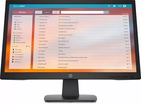 Монитор 21.5" HP P22v G4, 1920х1080, 60 Гц, TN, черный (9tt53aa)