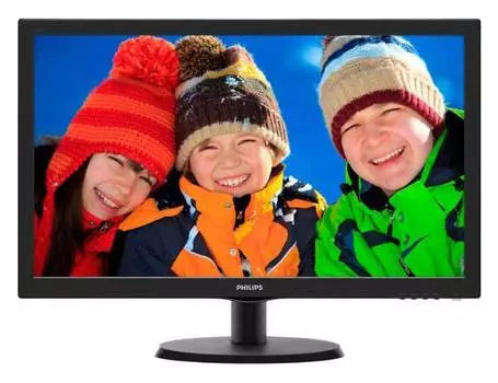 Монитор 21.5" Philips 223V5LHSB (00/01), 1920х1080, TFT, черный (223v5lhsb)