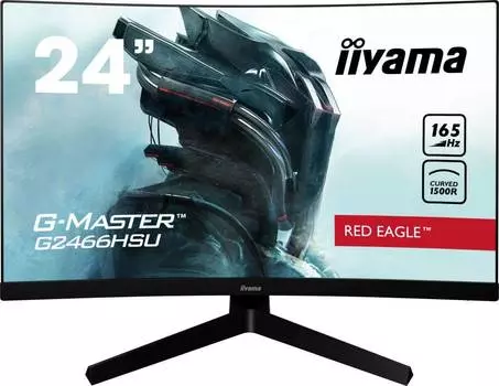 Монитор 23.6" Iiyama Red Eagle G2466HSU-B1, 1920х1080, 165 Гц, VA, черный