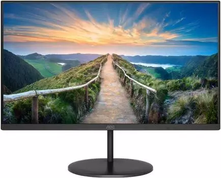 Монитор 23.8" AOC Value Line Q24V4EA, 2560х1440, 75 Гц, IPS, черный