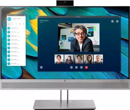 Монитор 23.8" HP EliteDisplay E243m, 1920х1080, 60 Гц, IPS, серебристый (1fh48aa)