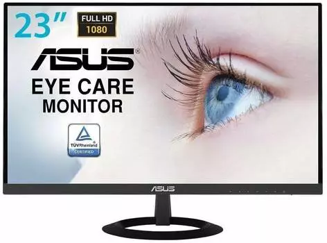 Монитор 23" Asus VZ239HE, 1920х1080, 75 Гц, IPS, черный (90lm0333-b01670)