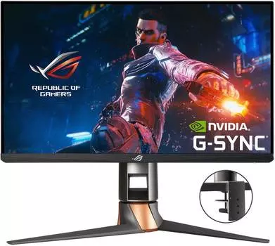 Монитор 24.5" Asus ROG Swift PG259QNR, 1920х1080, 360 Гц, IPS, темно-серый (90lm05q3-b01370)