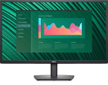 Монитор 27" Dell E2723H, 1920х1080, 60 Гц, VA, черный