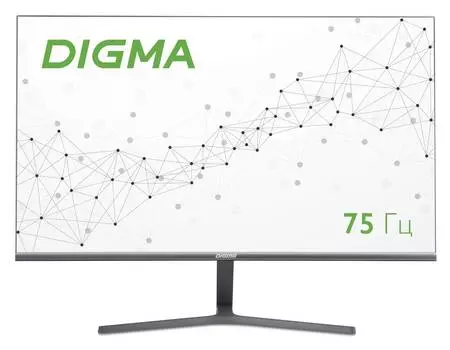 Монитор 27" Digma DM-MONB2704, 1920х1080, 75 Гц, IPS, темно-серый