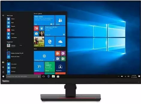 Монитор 27" Lenovo T27h-2L, 2560х1440, 60 Гц, IPS, черный (62b1gat2eu)
