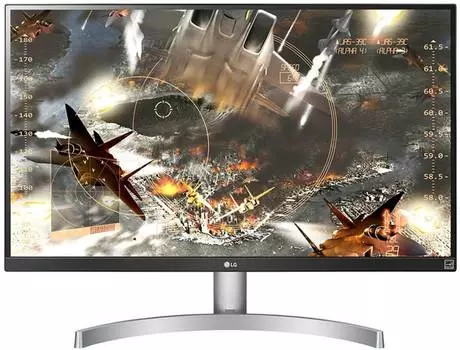 Монитор 27" LG UltraFine 27UL600-W, 3840х2160, 60 Гц, IPS, белый