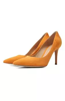 Замшевые туфли Gianvito 85 Gianvito Rossi