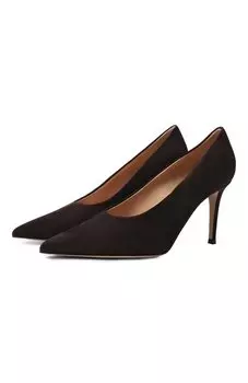Замшевые туфли Gianvito 85 Gianvito Rossi