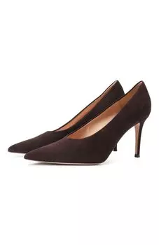 Замшевые туфли Gianvito 85 Gianvito Rossi