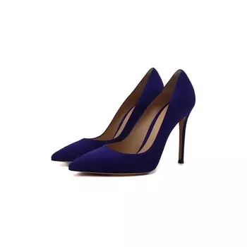 Замшевые туфли Gianvito Rossi