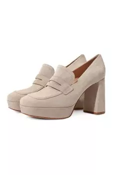Замшевые туфли Gianvito Rossi