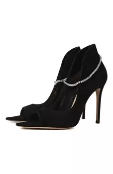 Замшевые туфли Gianvito Rossi
