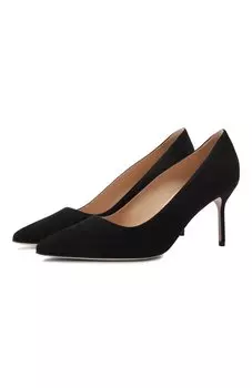 Замшевые туфли Manolo Blahnik