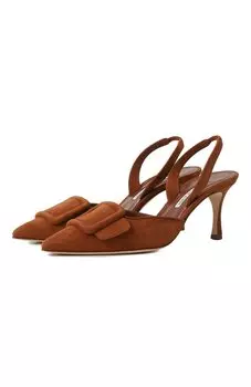 Замшевые туфли Maysli 70 Manolo Blahnik