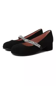 Замшевые туфли Pretty Ballerinas