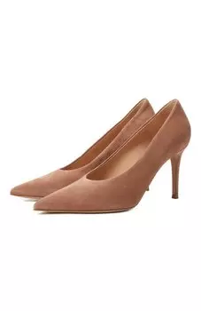Замшевые туфли Robbie 85 Gianvito Rossi