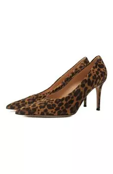 Замшевые туфли Robbie 85 Gianvito Rossi