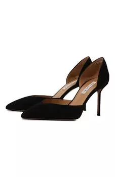 Замшевые туфли Uptown 85 Aquazzura