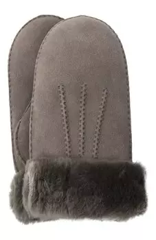 Замшевые варежки Roeckl
